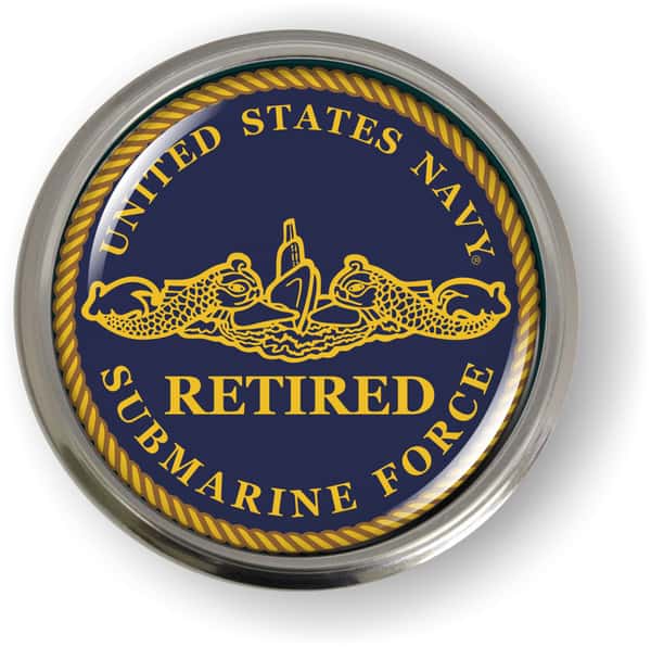 U.S. Navy Submarine Force Retired Emblem